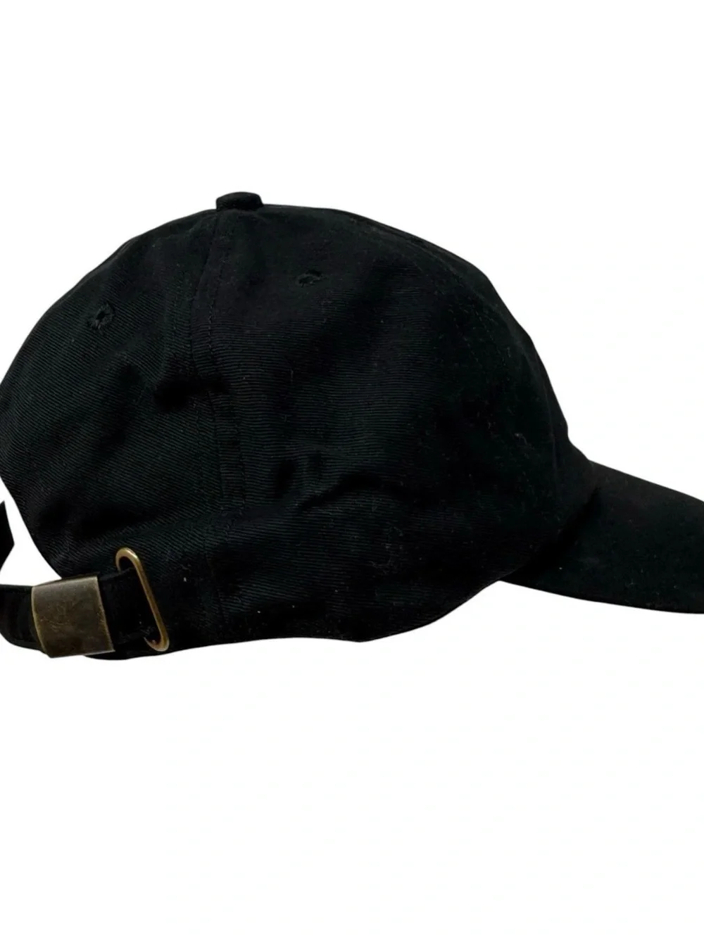 Brooks Brothers Black Cap Hat Embroidered fleece logo Size L/XL NWT